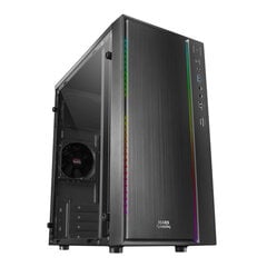 Korpuss datoram Micro ATX/ITX Mars Gaming MCM RGB Melns цена и информация | Корпуса | 220.lv