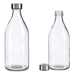 Stikla Pudele Vivalto Caurspīdīgs (1000 ml) (1 L) (9,5 x 25,5 x 9,5 cm) cena un informācija | Glāzes, krūzes, karafes | 220.lv
