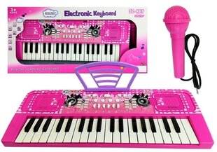 Bērnu sintezators „Electronic Keyboard“, rozā cena un informācija | Attīstošās rotaļlietas | 220.lv