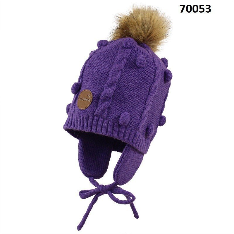Huppa bērnu cepure Macy 83570000*70053, lillā 4741468628134 cena un informācija | Cepures, cimdi, šalles meitenēm | 220.lv