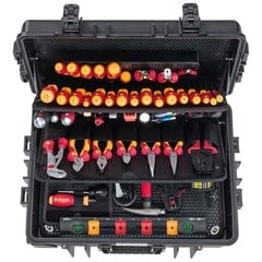 Набор инструментов для электрика Wiha Competence XXL II, 155 деталей цена и информация | Механические инструменты | 220.lv