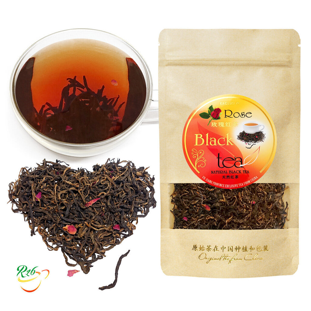 Ekskluzīva Ķīnas Rožu melnā tēja ar tipšiem, Rose Black tea with tips, 50 g цена и информация | Tēja | 220.lv