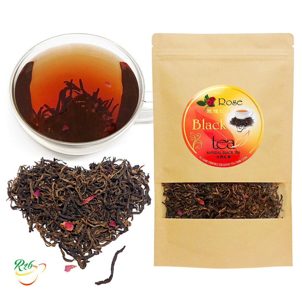 Ekskluzīva Ķīnas Rožu melnā tēja ar tipšiem, Rose Black tea with tips, 100 g цена и информация | Tēja | 220.lv