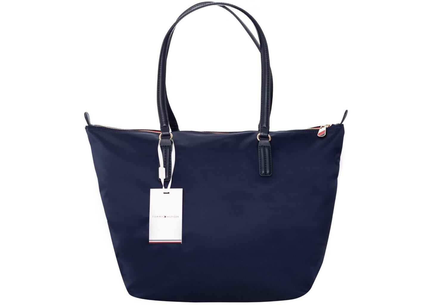 Rokassoma sievietēm Tommy Hilfiger POPPY TOTE NAVY AW0AW04302 413 35956 cena un informācija | Sieviešu somas | 220.lv