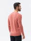Vīriešu džemperis Ombre E191 rozā cena un informācija | Vīriešu džemperi | 220.lv