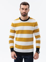 Vīriešu džemperis Ombre E189 zelta krāsā cena un informācija | Vīriešu džemperi | 220.lv