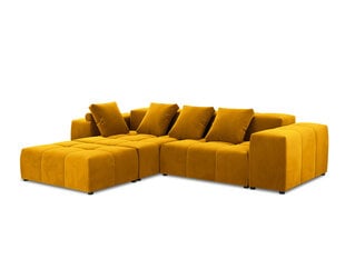 Universāls stūra dīvāns Micadoni Home Margo L, dzeltens cena un informācija | Stūra dīvāni | 220.lv