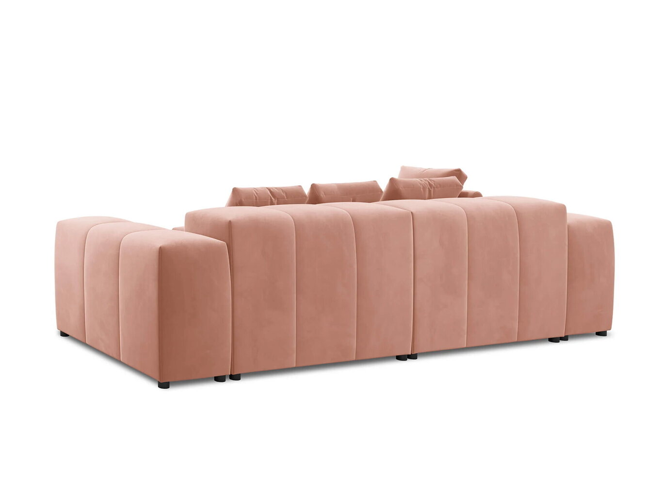Universāls stūra dīvāns Micadoni Home Margo L, rozā цена и информация | Stūra dīvāni | 220.lv