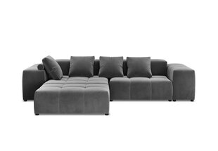 Universāls stūra dīvāns Micadoni Home Margo L, gaiši pelēks cena un informācija | Stūra dīvāni | 220.lv