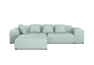 Universāls stūra dīvāns Micadoni Home Margo L 68, gaiši zils цена и информация | Угловые диваны | 220.lv