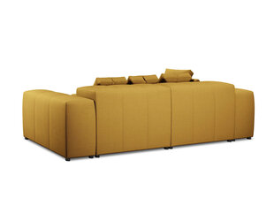 Universāls stūra dīvāns Micadoni Home Margo L 68, dzeltens cena un informācija | Stūra dīvāni | 220.lv