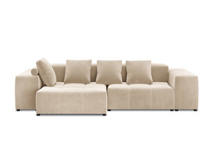Universāls stūra dīvāns Micadoni Home Margo S, smilškrāsas cena un informācija | Stūra dīvāni | 220.lv