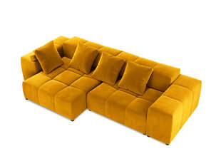 Universāls stūra dīvāns Micadoni Home Margo S, dzeltens cena un informācija | Stūra dīvāni | 220.lv