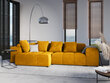 Universāls stūra dīvāns Micadoni Home Margo S, dzeltens цена и информация | Stūra dīvāni | 220.lv