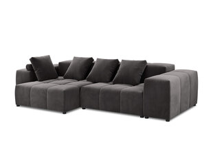 Universāls stūra dīvāns Micadoni Home Margo S, tumši pelēks cena un informācija | Stūra dīvāni | 220.lv