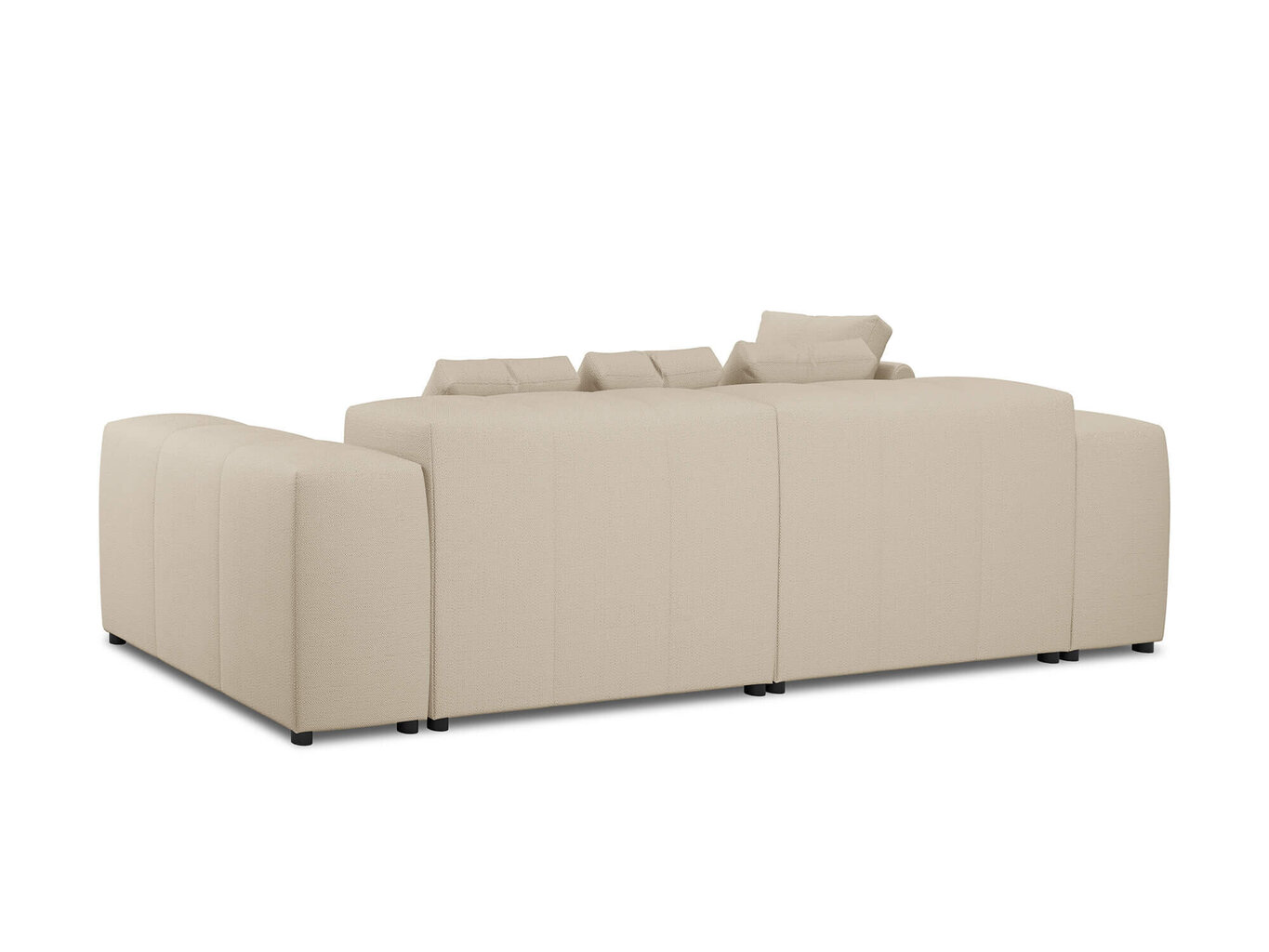 Universāls stūra dīvāns Micadoni Home Margo S 68, smilškrāsas cena un informācija | Stūra dīvāni | 220.lv