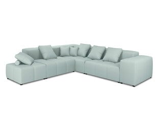 Universāls stūra dīvāns Micadoni Home Margo XL 68, gaiši zaļš цена и информация | Угловые диваны | 220.lv