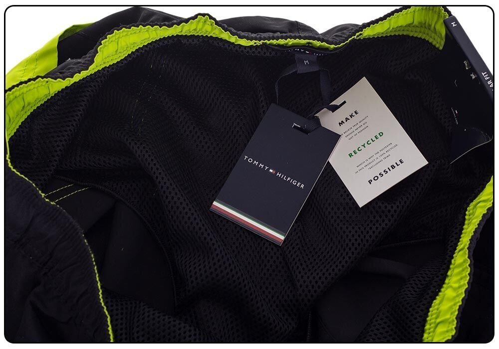 Šorti vīriešiem Tommy Hilfiger SHORT DRAWSTRING BLACK UM0UM02200 LSM 29001 cena un informācija | Vīriešu šorti | 220.lv