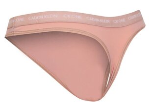 Женские трусики Calvin Klein THONG BEŻOWY 000QD3790E 9XV 28914 цена и информация | Женские трусики | 220.lv