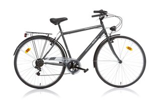 Pilsētas velosipēds Aurelia Trekking Uomo 28", pelēks цена и информация | Велосипеды | 220.lv