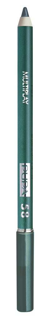 Acu kontūrzīmulis Pupa Multiplay Eye Pencil 1.2 g, 58 Plastic Green cena un informācija | Acu ēnas, skropstu tušas, zīmuļi, serumi | 220.lv