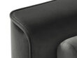 Stūra dīvāns Micadoni Home Leona 4S, tumši pelēks/melns cena un informācija | Stūra dīvāni | 220.lv