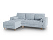 Stūra dīvāns Micadoni Home Gobi 5S, gaiši zils cena un informācija | Stūra dīvāni | 220.lv