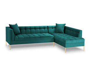 Stūra dīvāns Micadoni Home Karoo, gaiši zaļš cena un informācija | Stūra dīvāni | 220.lv
