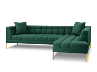 Stūra dīvāns Micadoni Home Karoo 5S, zaļš cena un informācija | Stūra dīvāni | 220.lv