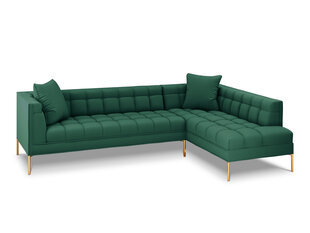 Stūra dīvāns Micadoni Home Karoo 5S, zaļš cena un informācija | Stūra dīvāni | 220.lv