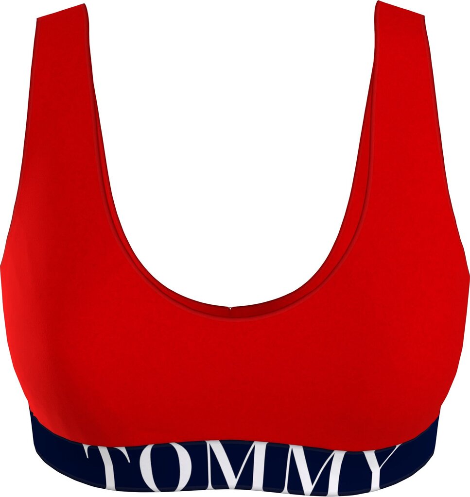 Krūšturis TOMMY HILFIGER BRALETTE, sarkans UW0UW03172 XLG 44480 cena un informācija | Krūšturi | 220.lv