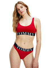 Бюстгальтер TOMMY HILFIGER BRALETTE, красный UW0UW03172 XLG 44480 цена и информация | Бюстгальтеры | 220.lv