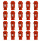 Set Skrūves OMP Oranžs 40 mm 20 gab. M12 x 1,50 cena un informācija | Auto piederumi | 220.lv