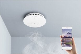 Woox Zigbee Smart dūmu detektors цена и информация | Детекторы дыма, газа | 220.lv