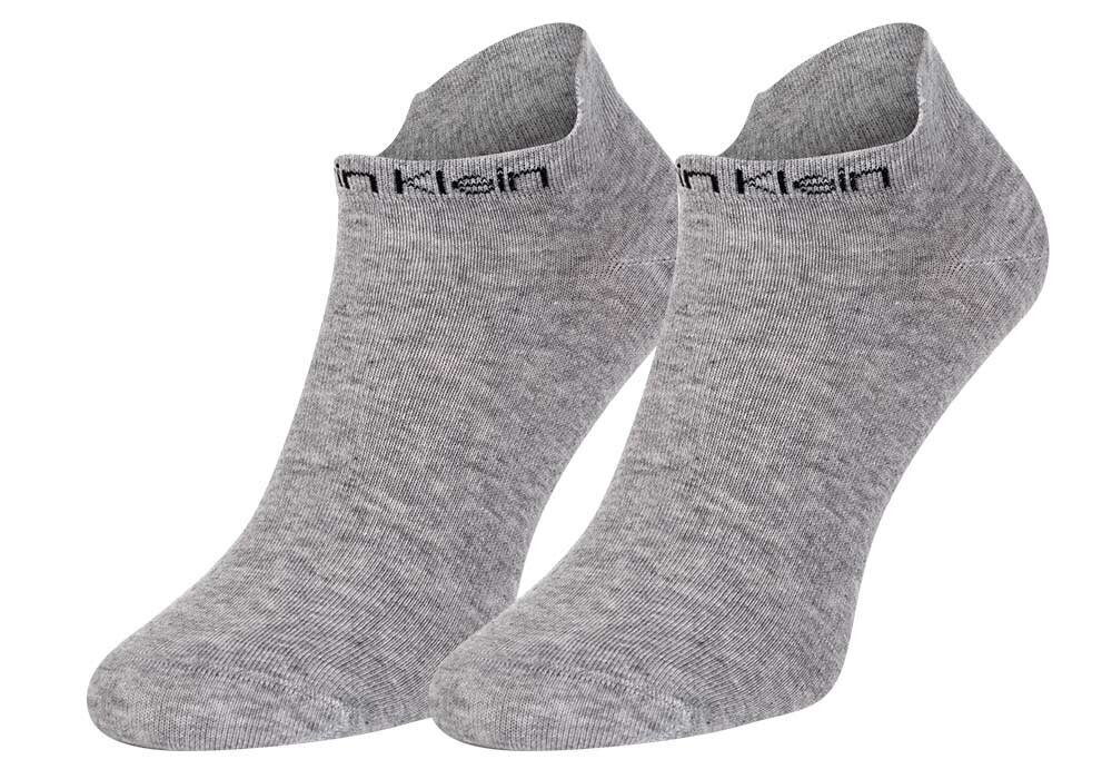 Zeķes sievietēm Calvin Klein, 2 pāri, rozā/pelēkas 701218778 003 39754 cena un informācija | Sieviešu zeķes | 220.lv