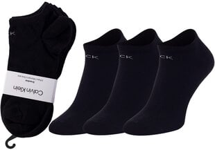 Женские носки CALVIN KLEIN, 3 пары, черные 701218768 001 39737 цена и информация | Женские носки | 220.lv