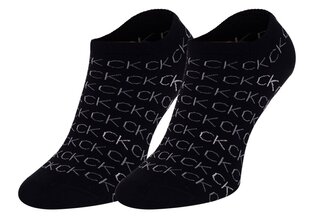 Женские носки Calvin Klein 2 пары, черные 701218779 001 39803 цена и информация | Женские носки | 220.lv
