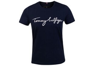 Женская футболка Tommy Hilfiger HERITAGE CREW NECK GRAPHIC TEE NAVY WW0WW24967 403 25452 цена и информация | Женские футболки | 220.lv