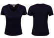 Sieviešu T krekls Tommy Hilfiger T-SHIRT SP SLIM SOLID V-NK TOP SS TUMŠI ZILS WW0WW30511 DW5 26512 cena un informācija | T-krekli sievietēm | 220.lv