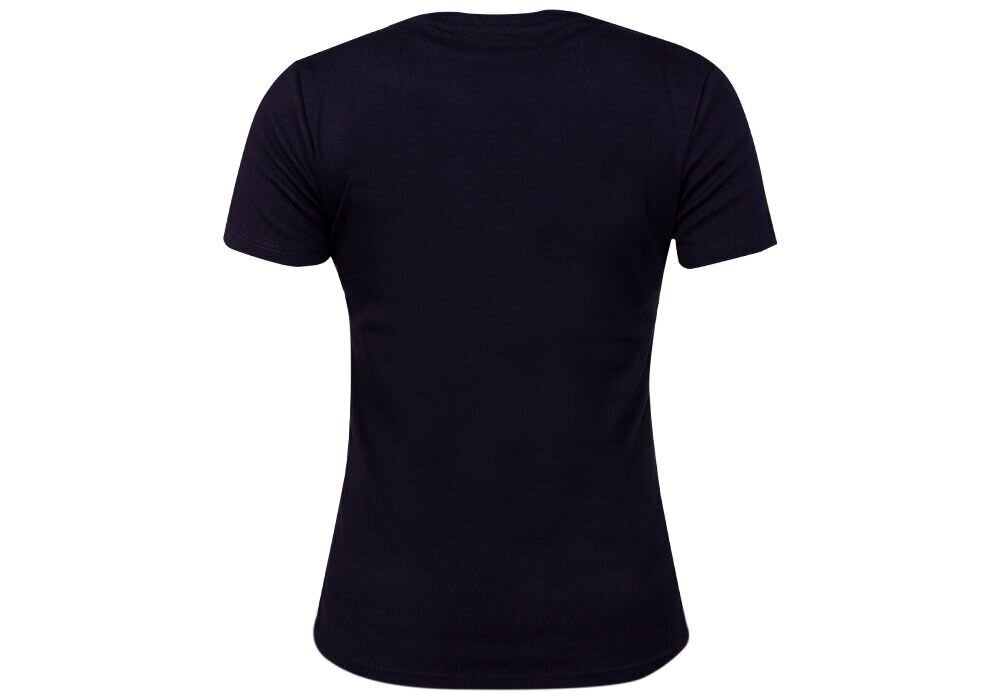 Sieviešu T krekls Tommy Hilfiger T-SHIRT SP SLIM SOLID V-NK TOP SS TUMŠI ZILS WW0WW30511 DW5 26512 cena un informācija | T-krekli sievietēm | 220.lv