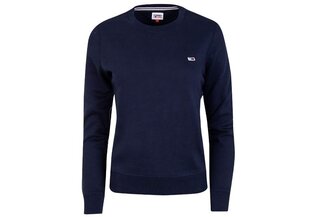 Sieviešu džemperis Tommy Hilfiger TJW REGULAR FLEECE C NECK TUMŠI ZILS DW0DW09227 C87 27071 cena un informācija | Sieviešu džemperi | 220.lv