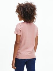 Женская футболка Tommy Hilfiger REGULAR HILFIGER C-NK SS, розовая WW0WW28681 TMJ 38986 цена и информация | Женские футболки | 220.lv