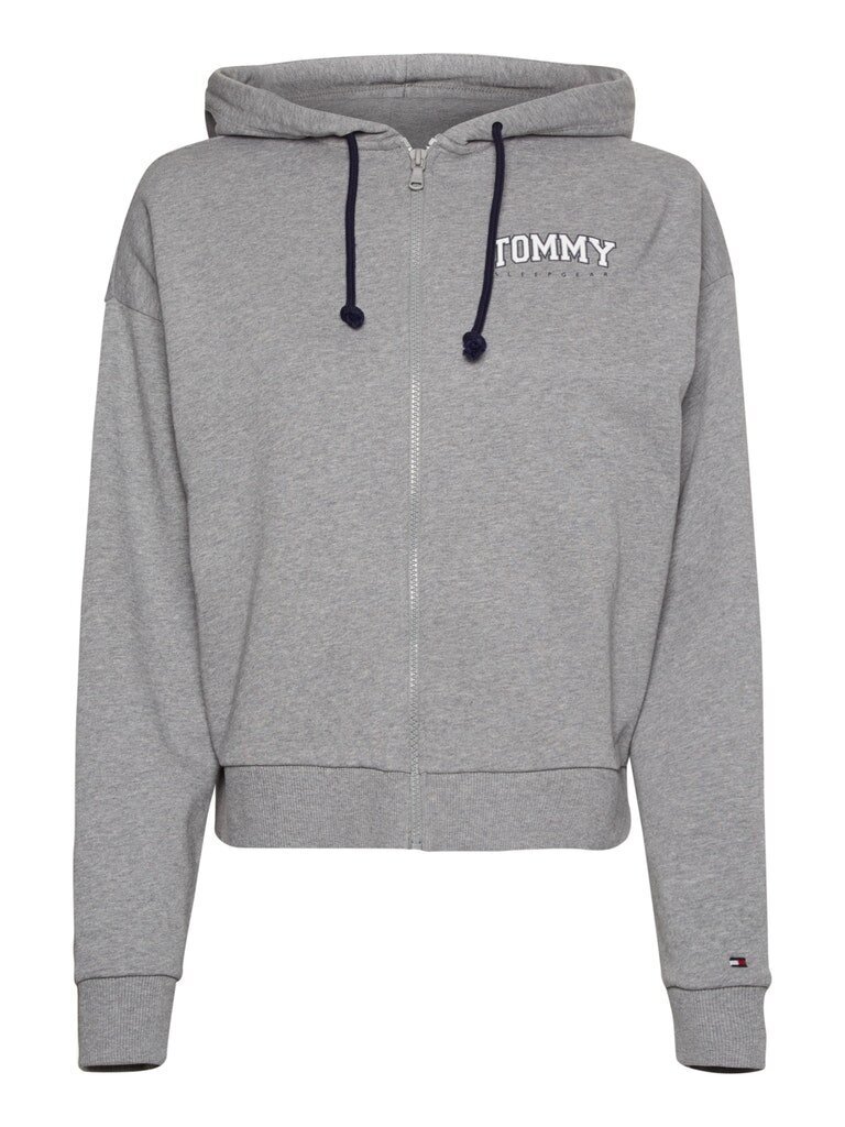 Sporta džemperis sievietēm Tommy Hilfiger, pelēks UW0UW03218 P4A 39384 cena un informācija | Sieviešu džemperi | 220.lv