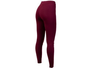 Женские леггинсы Tommy Hilfiger SLIM COTTON STRETCH LEGGING, бордовые WW0WW31775 VLP 38461 цена и информация | Спортивная одежда для женщин | 220.lv