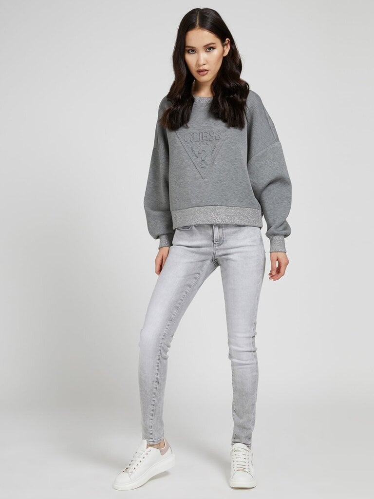 Džemperis sievietēm Guess CORINA SWEATSHIRT, pelēks W1BQ04K7UW2 MCH 40320 цена и информация | Sieviešu džemperi | 220.lv