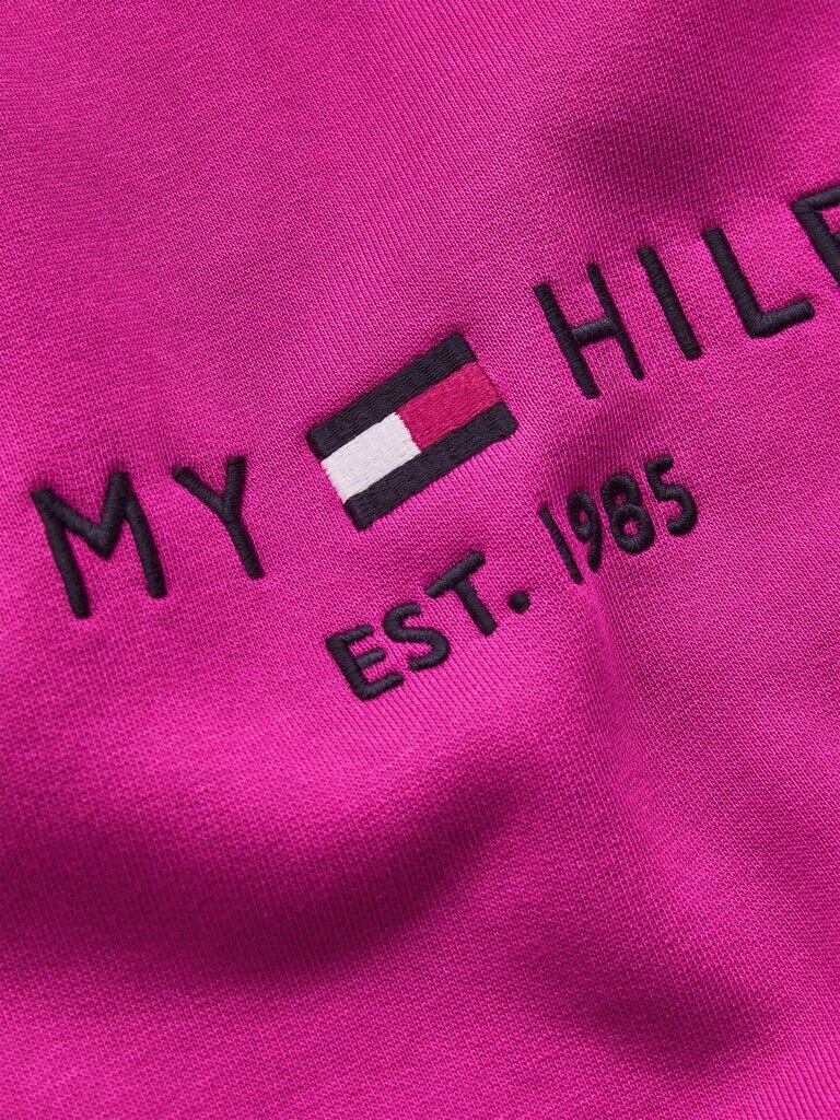 Džemperis sievietēm Tommy Hilfiger REGULAR HILFIGER HOODIE MAGENTA WW0WW26410 TZO 41215 cena un informācija | Sieviešu džemperi | 220.lv