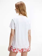 Sieviešu T-krekls Calvin Klein, balts QS6436E SWI 41774 cena un informācija | T-krekli sievietēm | 220.lv