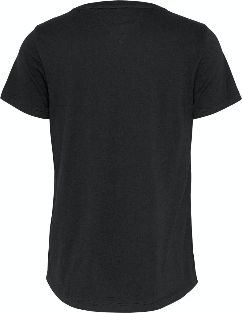 Sieviešu T-krekls Tommy Hilfiger T-SHIRT TJW SOFT JERSEY TEE, melns DW0DW06901 BDS 41804 цена и информация | T-krekli sievietēm | 220.lv