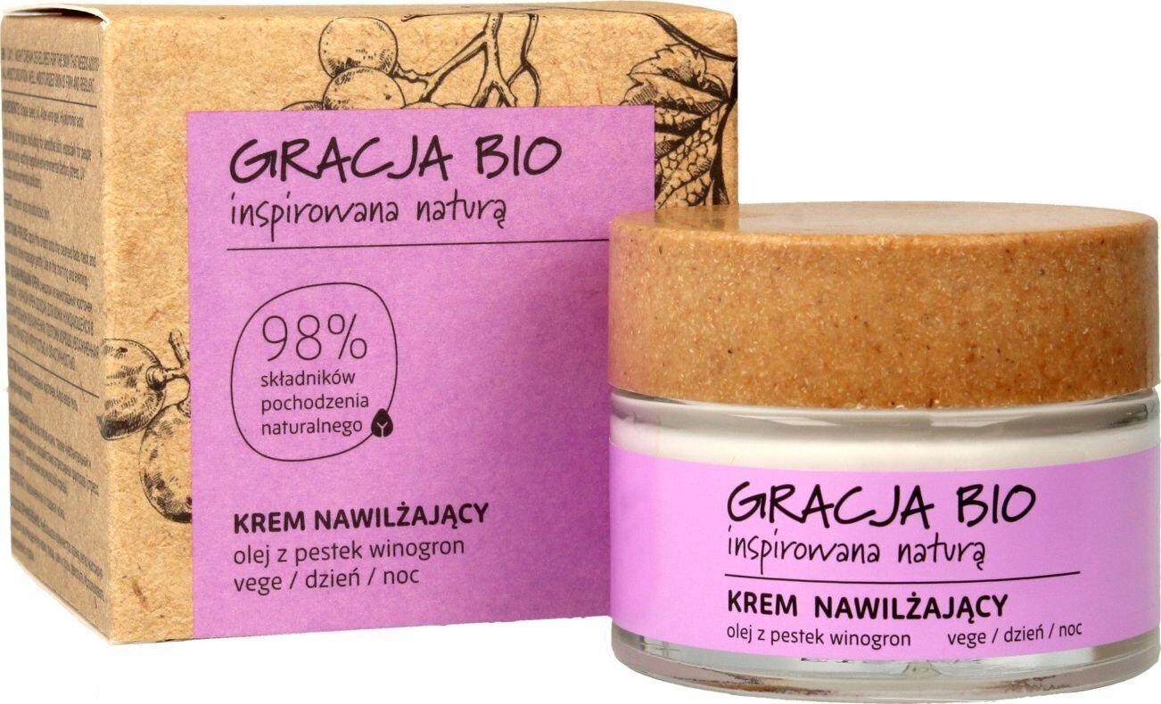 Mitrinošs sejas krēms Gracja BIO 50 ml цена и информация | Sejas krēmi | 220.lv