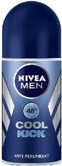 Rullīšu dezodorants vīriešiem Nivea Men Cool Kick 50 ml cena un informācija | Dezodoranti | 220.lv